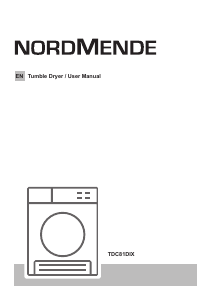 Manual Nordmende TDC81DIX Dryer