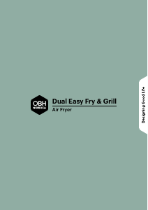 Handleiding OBH Nordica AG905BS0 Dual Easy Fry & Grill Friteuse