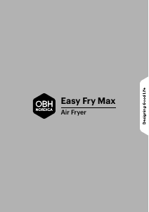 Handleiding OBH Nordica AG245BS0 Easy Fry Max Friteuse