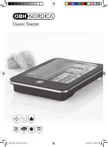 Manual OBH Nordica 2632 Classic Toaster