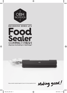 Manual OBH Nordica 7943 Compact Fresh Vacuum Sealer