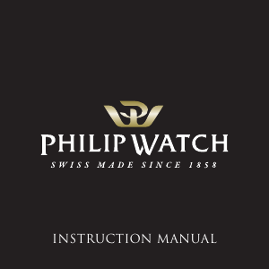 Manuale Philip Watch R8273607002 Caribe Sport Orologio da polso