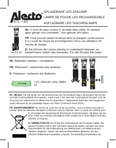 Bedienungsanleitung Alecto ATL-180 Taschenlampe