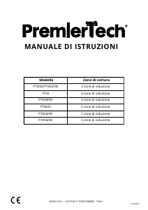 Manuale PremierTech PT805IFB Piano cottura