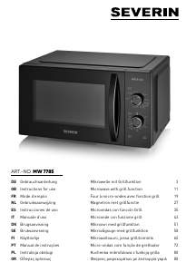 Manual Severin MW 7785 Microwave