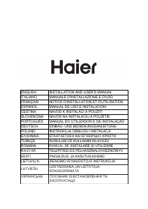 Manual de uso Haier HADG6CBS4BWIFI Campana extractora