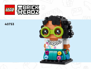 Vadovas Lego set 40753 Brickheadz Mirabelė Madrigal