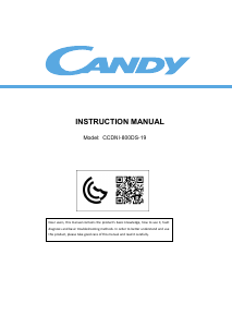 Handleiding Candy CCDNI-800DS-19 Koel-vries combinatie