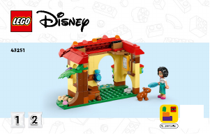 Manual Lego set 43251 Disney Antonios animal sanctuary