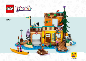 Посібник Lego set 42626 Friends Водні види спорту в таборі пригод