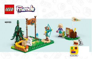 Návod Lego set 42622 Friends Lukostrelnica na dobrodružnom tábore