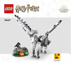 Brugsanvisning Lego set 76427 Harry Potter Stormvind