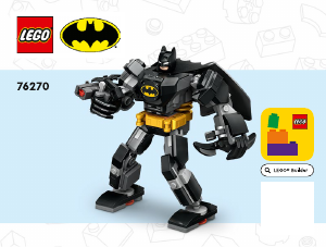 Instrukcja Lego set 76270 Super Heroes Mechaniczna zbroja Batmana