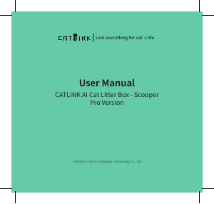 Manual Catlink AI Scooper Pro Version Litter Box