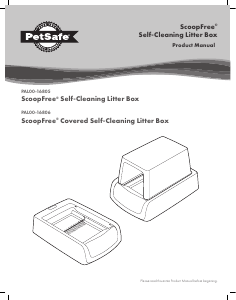 Manual PetSafe PAL00-16806 ScoopFree Litter Box