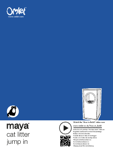 Manual Omlet Maya Litter Box