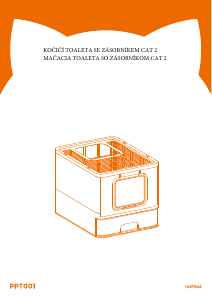 Handleiding Feandrea PPT001 Kattenbak