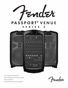 Rokasgrāmata Fender Passport Venue Series 2 Skaļrunis