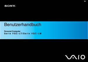 Bedienungsanleitung Sony Vaio VGC-LM1S Desktop