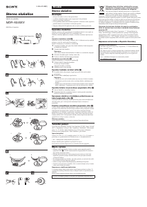 Priručnik Sony MDR-AS40EX Slušalica