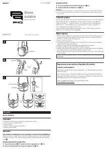 Priručnik Sony MDR-PQ1 Slušalica