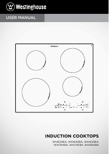 Manual Westinghouse WHI634BA Hob