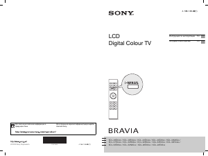 Посібник Sony Bravia KDL-40EX600 Рідкокристалічний телевізор