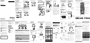 Manual Sony Bravia KLV-32R407A LCD Television