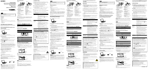 Manuale Sony NWZ-B172F Lettore Mp3