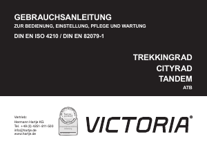 Bedienungsanleitung Victoria Spezial 1.5 Fahrrad