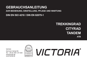 Bedienungsanleitung Victoria Trekking 1.4 Fahrrad
