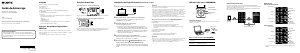 Mode d’emploi Sony NWZ-E575 Walkman Lecteur Mp3