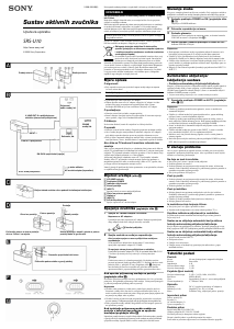 Priručnik Sony SRS-U10 Zvučnik