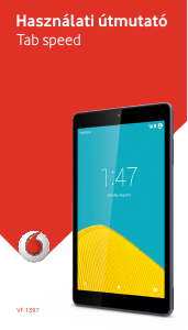 Használati útmutató Vodafone VF1397 Tab Speed 6 Táblagép