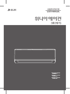 사용 설명서 클라쎄 MKRW16HSW 에어컨