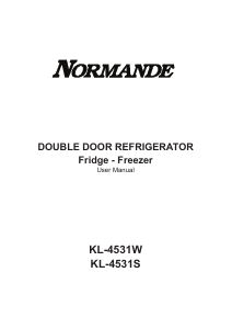 Handleiding Normande KL-4531W Koel-vries combinatie