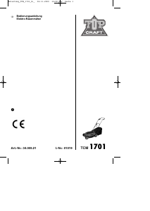 Bedienungsanleitung Topcraft TCM 1701 Rasenmäher