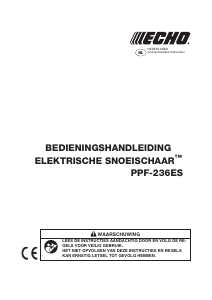 Handleiding Echo PFF-236ES Heggenschaar