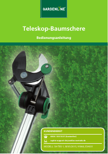 Bedienungsanleitung Gardenline SH-TBS-1 Astschere