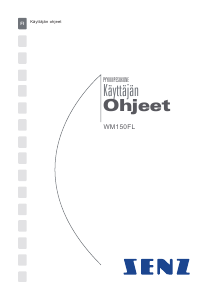 Käyttöohje Senz WM150FL Pesukone