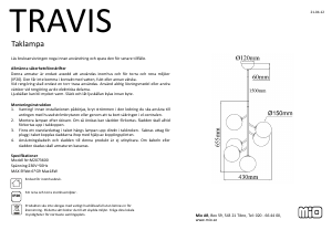 Manual Mio Travis Lamp