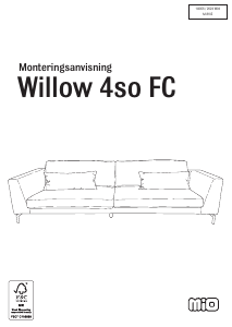 Bruksanvisning Mio Willow Soffa