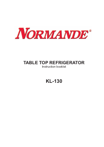 מדריך Normande KL-130 מקרר