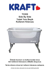 Kullanım kılavuzu Kraft TC839 Bebek karyolası