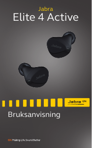 Bruksanvisning Jabra Elite 4 Active Hörlurar