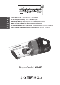 Handleiding Maestro MR-615 Kruimeldief