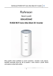 Manuál Rohnson R-9530 Vysoušeč