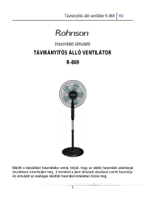 Használati útmutató Rohnson R-869 Ventilátor