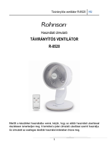 Használati útmutató Rohnson R-8520 Booster Ventilátor