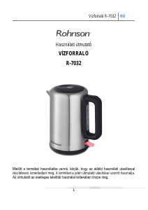Használati útmutató Rohnson R-7032 Vízforraló
